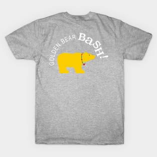 Golden Bear Bash 2019 (white logo) T-Shirt